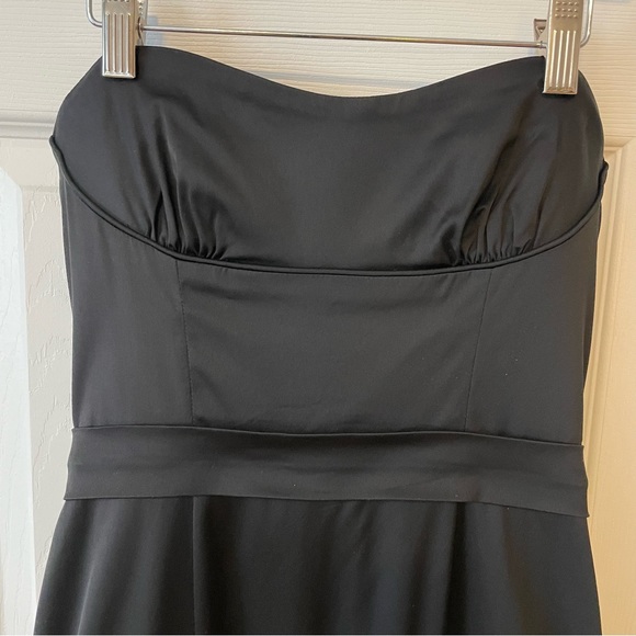 Bcbg MaxAzaria Black Strapless  Mini Cocktail Dress in size 02 - Picture 5 of 15